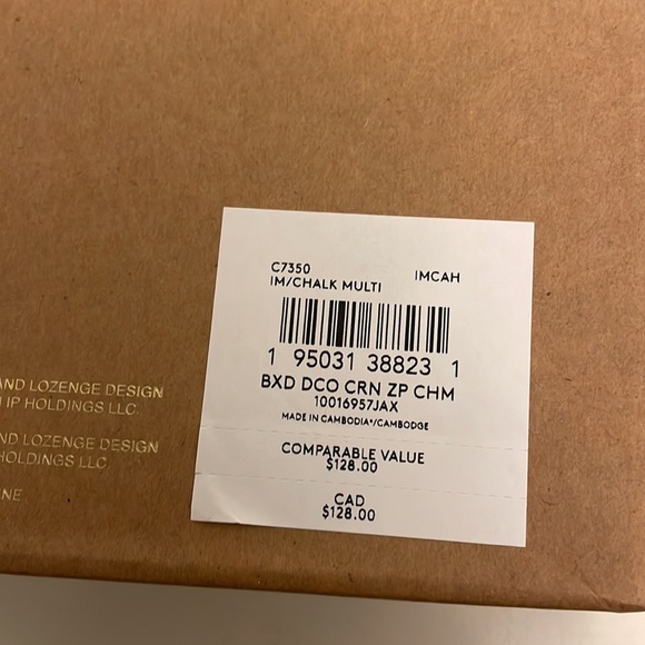 New Coach Boxed corner zip wristlet - Picture 5 of 5